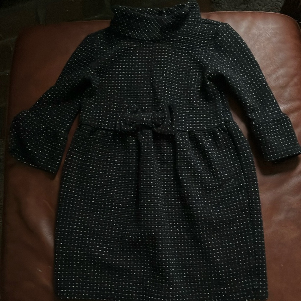 EUC Juno Valentine by Janie and Jack Elegant Black Kids Dress size 5